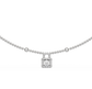 Blaise Diamond Lock Pendant