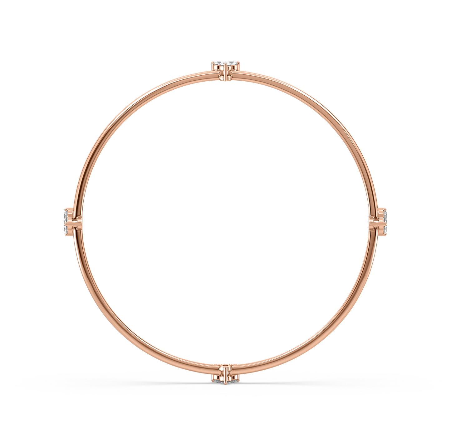 Trinity Diamond Bangle