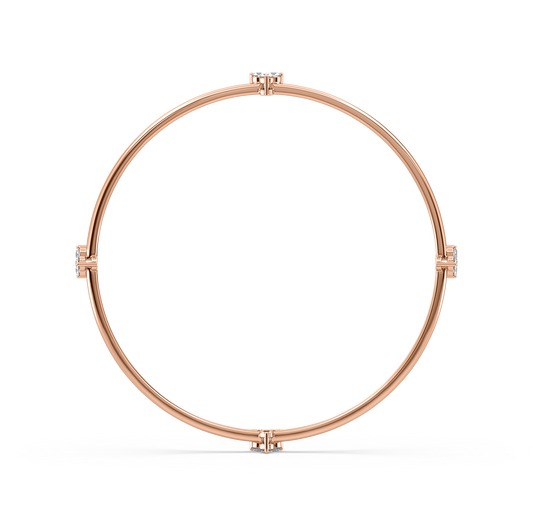 Trinity Diamond Bangle