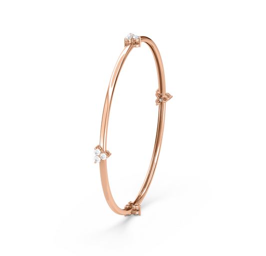 Trinity Diamond Bangle