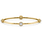Alora Flower Diamond Bangle