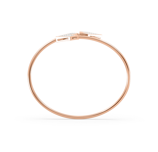 Celina Arrow Flexible Diamond Bangle
