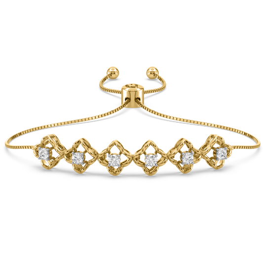 Xena Flower Adjustable Bracelet