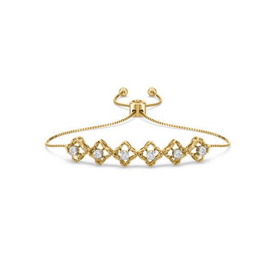 Xena Flower Adjustable Bracelet