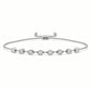 Versa Sparkling Diamond Adjustable Bracelet