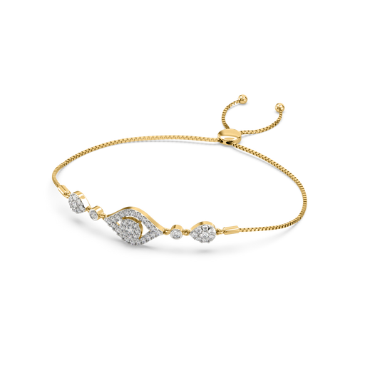 Mellie Evil Eye Diamond Bracelet