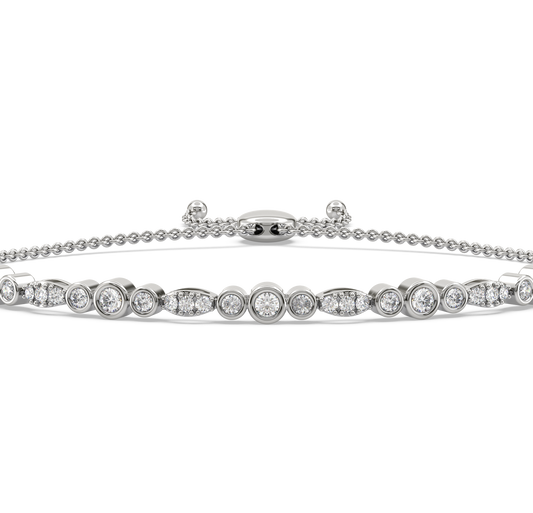 Scala Dazzling Half Eternity Bracelet