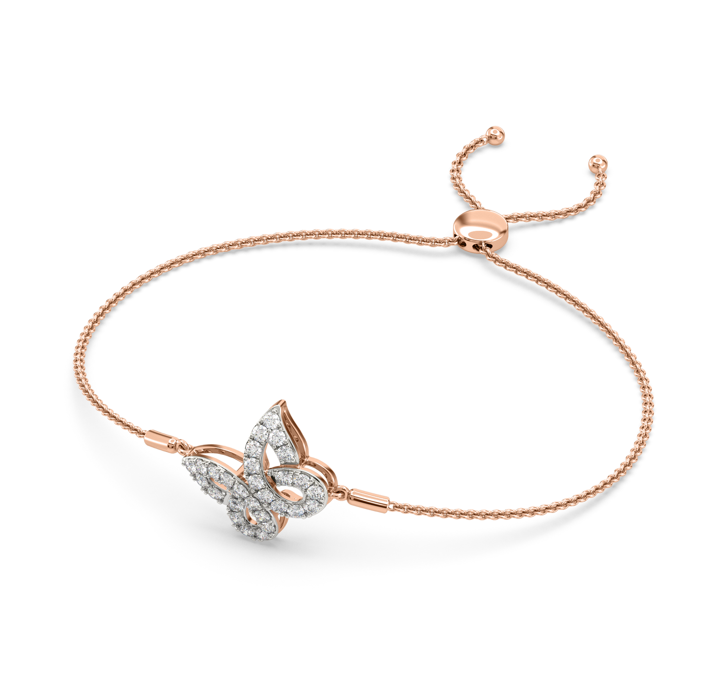 Rae Butterfly Diamond Bracelet