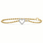 Ingrid Diamond Heart Bracelet