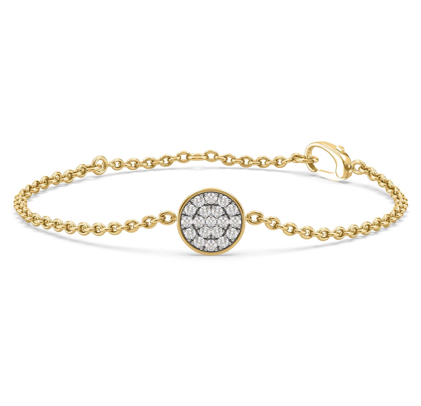 Arna Disc Diamond Bracelet
