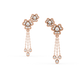 Ethel Flower Diamond Danglers