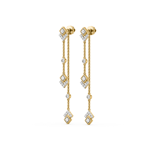 Karen Fashion Diamond Danglers
