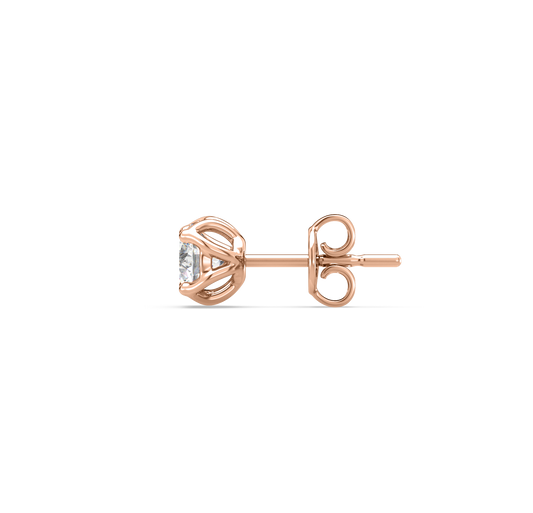 Vienna Sparkling Solitaire Studs