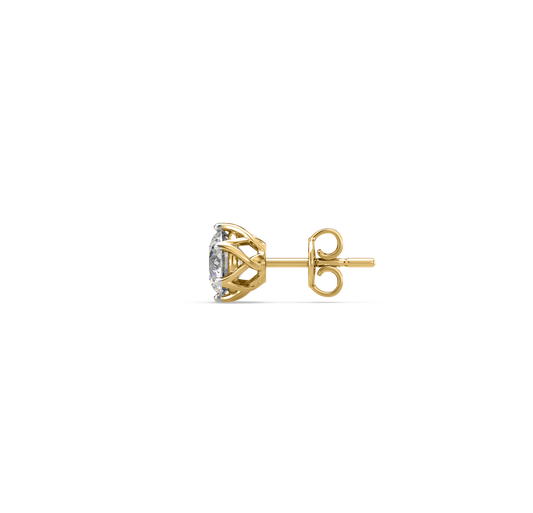 Alexe Solitaire Stud Earrings
