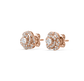 Joyce Floral Diamond Studs