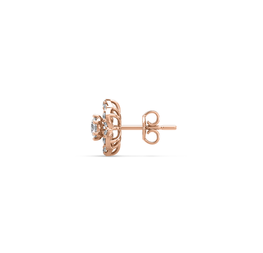 Hope Halo Solitaire Studs