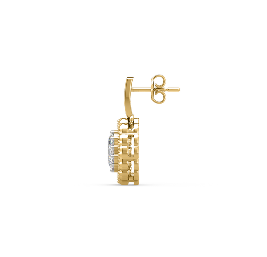 Camila Solitaire Drop Earrings