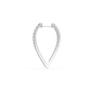 Naomi Dewdrop Diamond Hoops