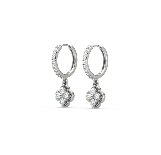 Natalia Dangling Diamond Earrings