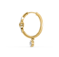Sonya Diamond Hoop Earrings