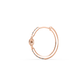 Polly Knot Diamond Hoops