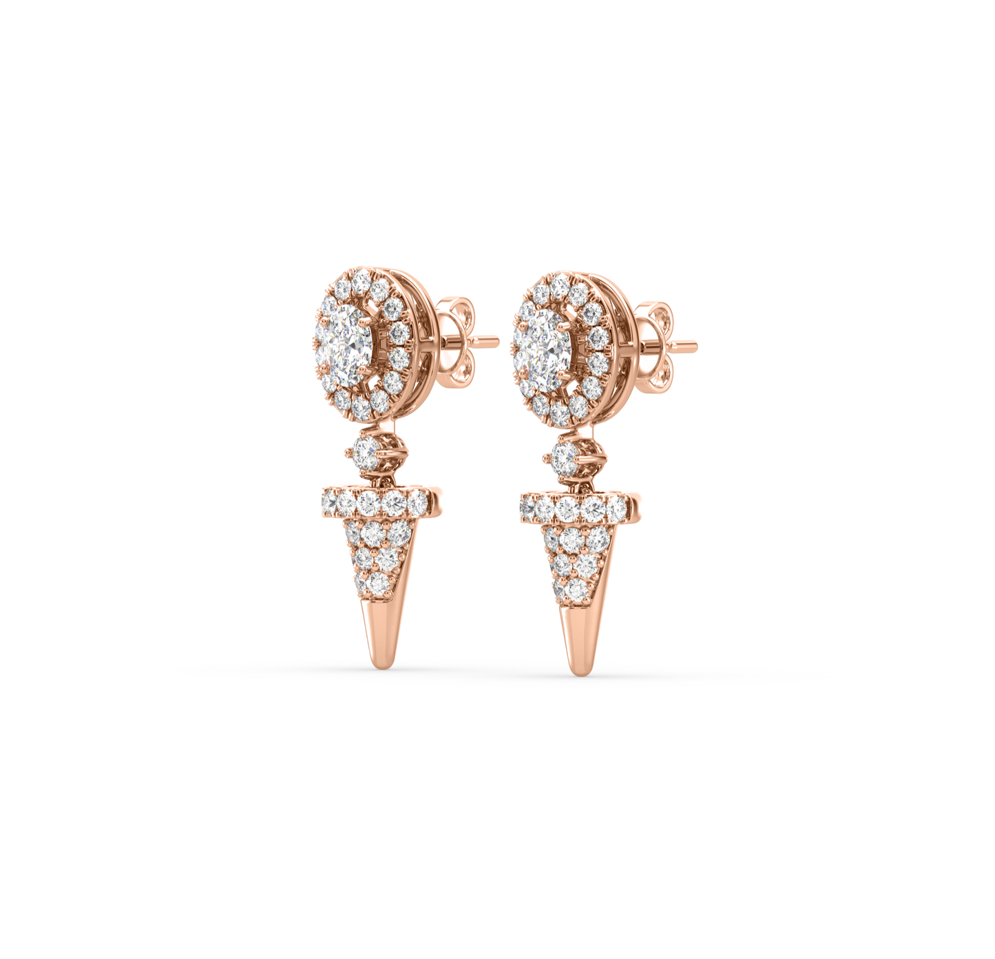 Celeste Spike Diamond Earrings
