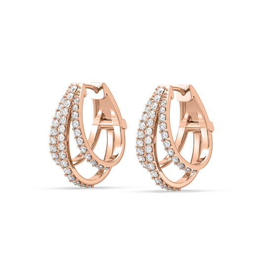 Allie Diamond Stud Earrings