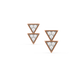 Blakely Double Triangle Earrings