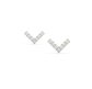Alaina V Shaped Diamond Earrings