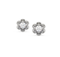 Aleah Flower Diamond Studs