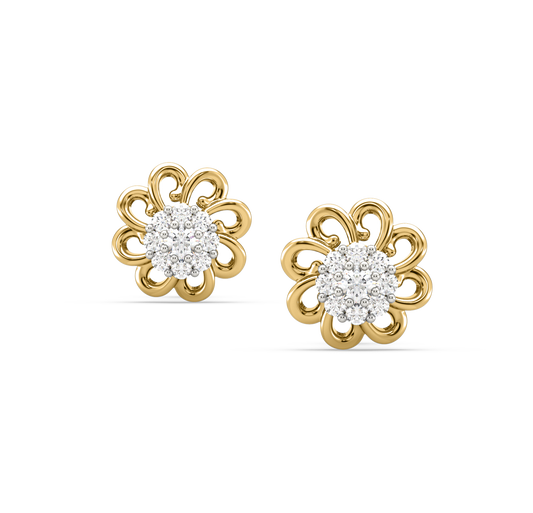 Amari Diamond Stud Earrings