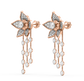 Avery Diamond Dangling Earrings