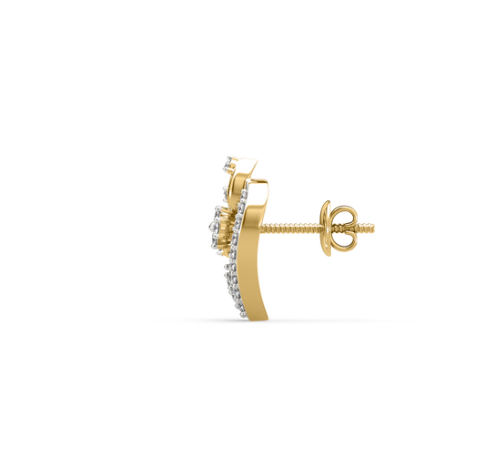 Hadley Diamond Stud Earrings