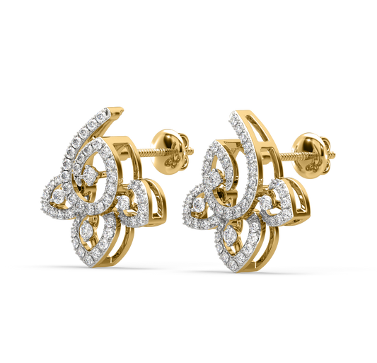 Reese Diamond Stud Earrings