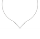 Bevee Chevron Diamond Necklace