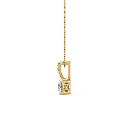 Zinisha Solitaire Diamond Pendant