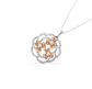 Myra Floral Diamond Pendant