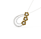 Missy 3 Flower Diamond Pendant