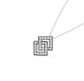 Dyra Geometric Diamond Pendant