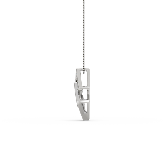 Dyra Geometric Diamond Pendant