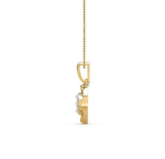 Aris Diamond Cluster Pendant