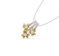 Irina Flower Diamond Pendant