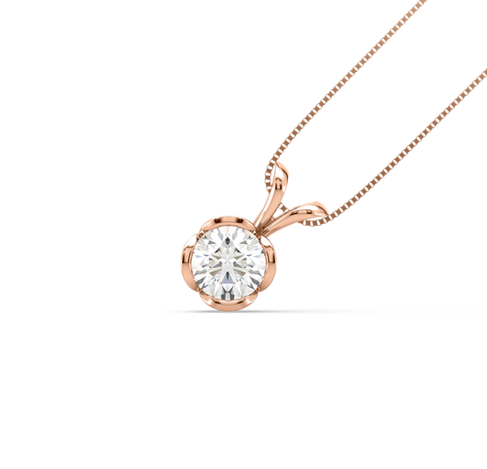 Tessa Fiery Solitaire Pendant