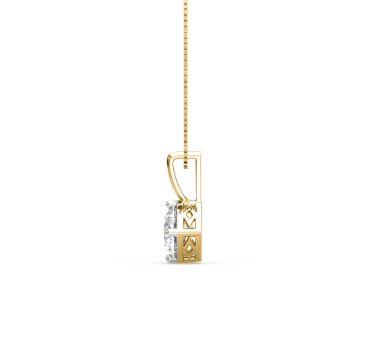 Chrissie Elegant Solitaire Pendant