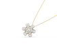 Erina Floral Diamond Pendant