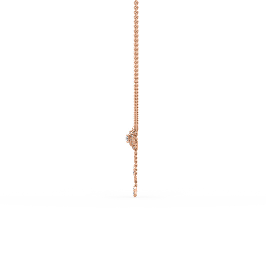 Aisha Floral Drop Pendant
