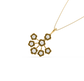 Eva Floral Diamond Pendant