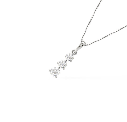 Peggy 3 Diamond Pendant