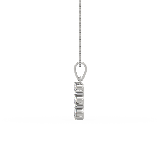Peggy 3 Diamond Pendant