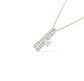 Rosalie 2-Line Diamond Pendant